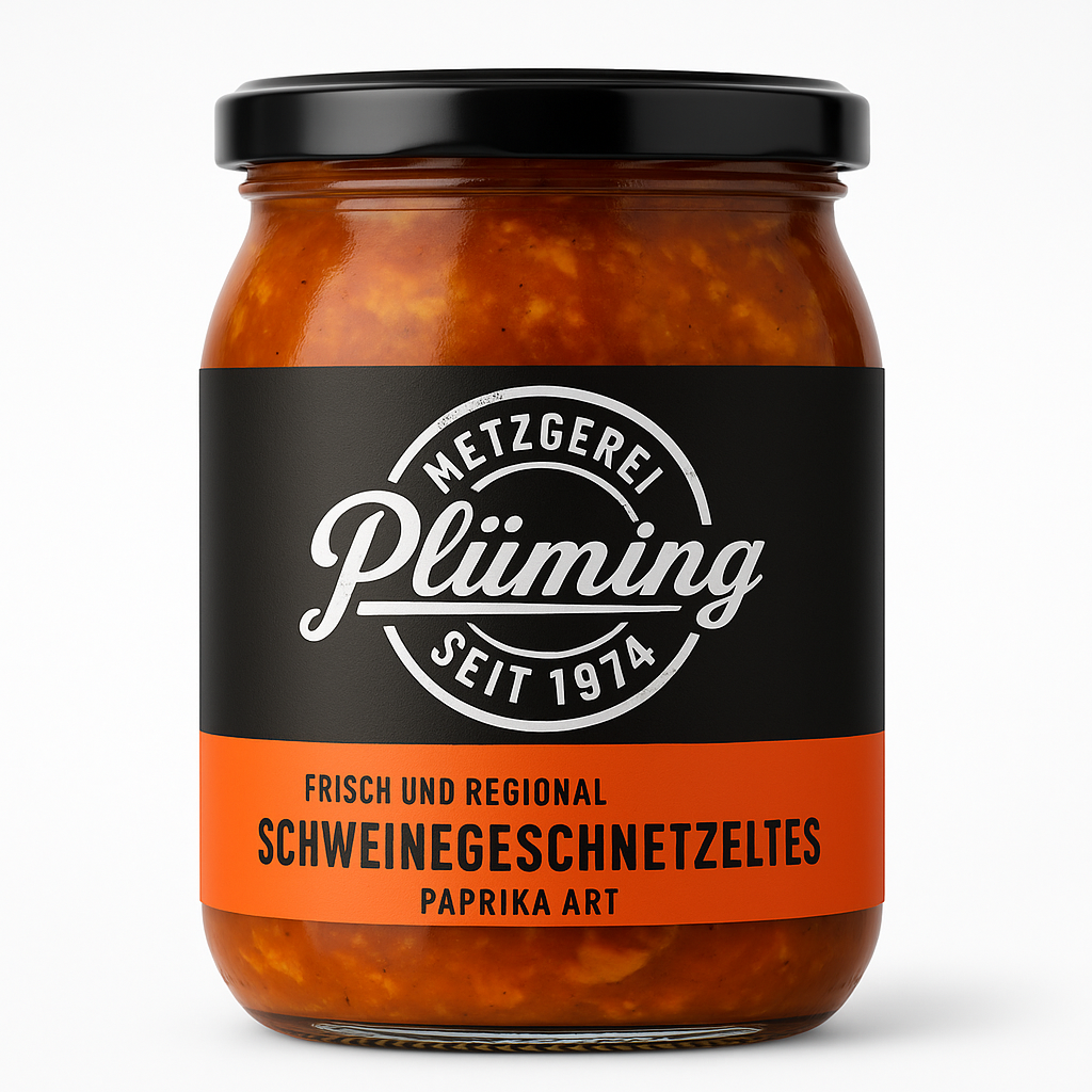 Schweinegeschnetzeltes Paprika Art